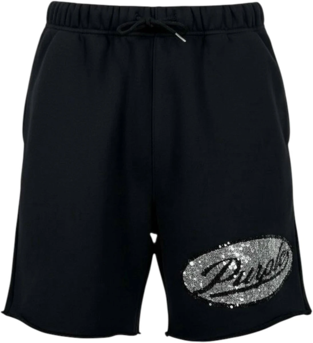 PURPLE - P446-HWSQ FLEECE SHORTS