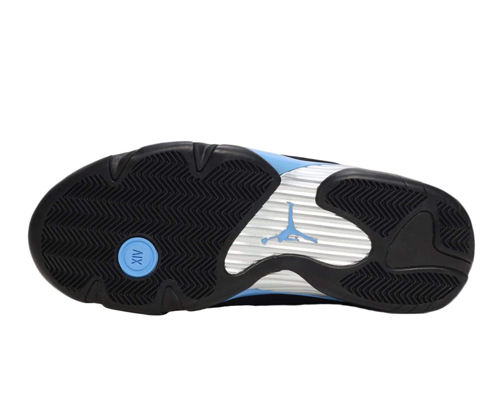 AIR JORDAN 14 - 487471-007 -BLK/WHT-BLUE