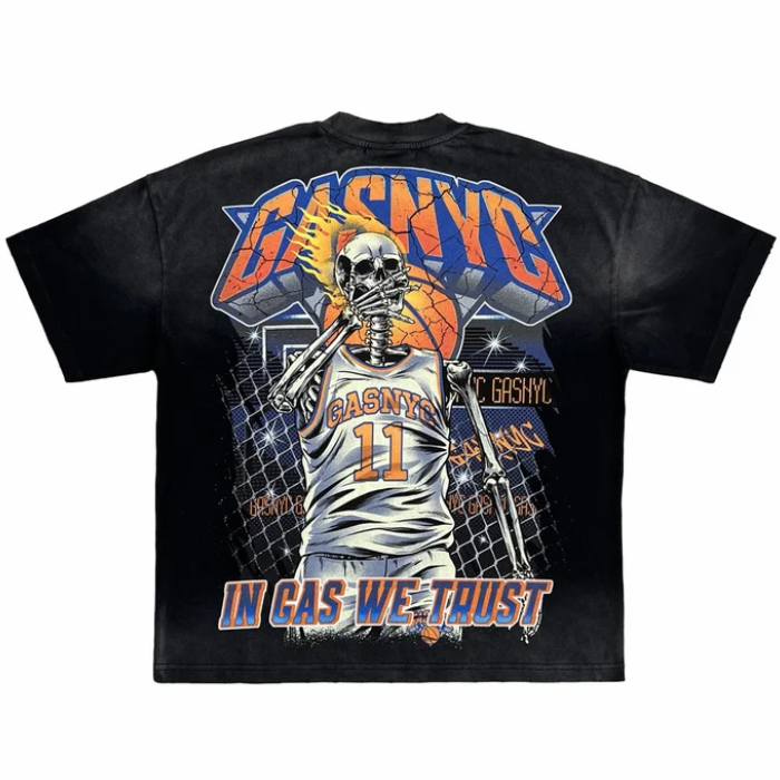 GAS NYC - KNICKS TAPE TEE