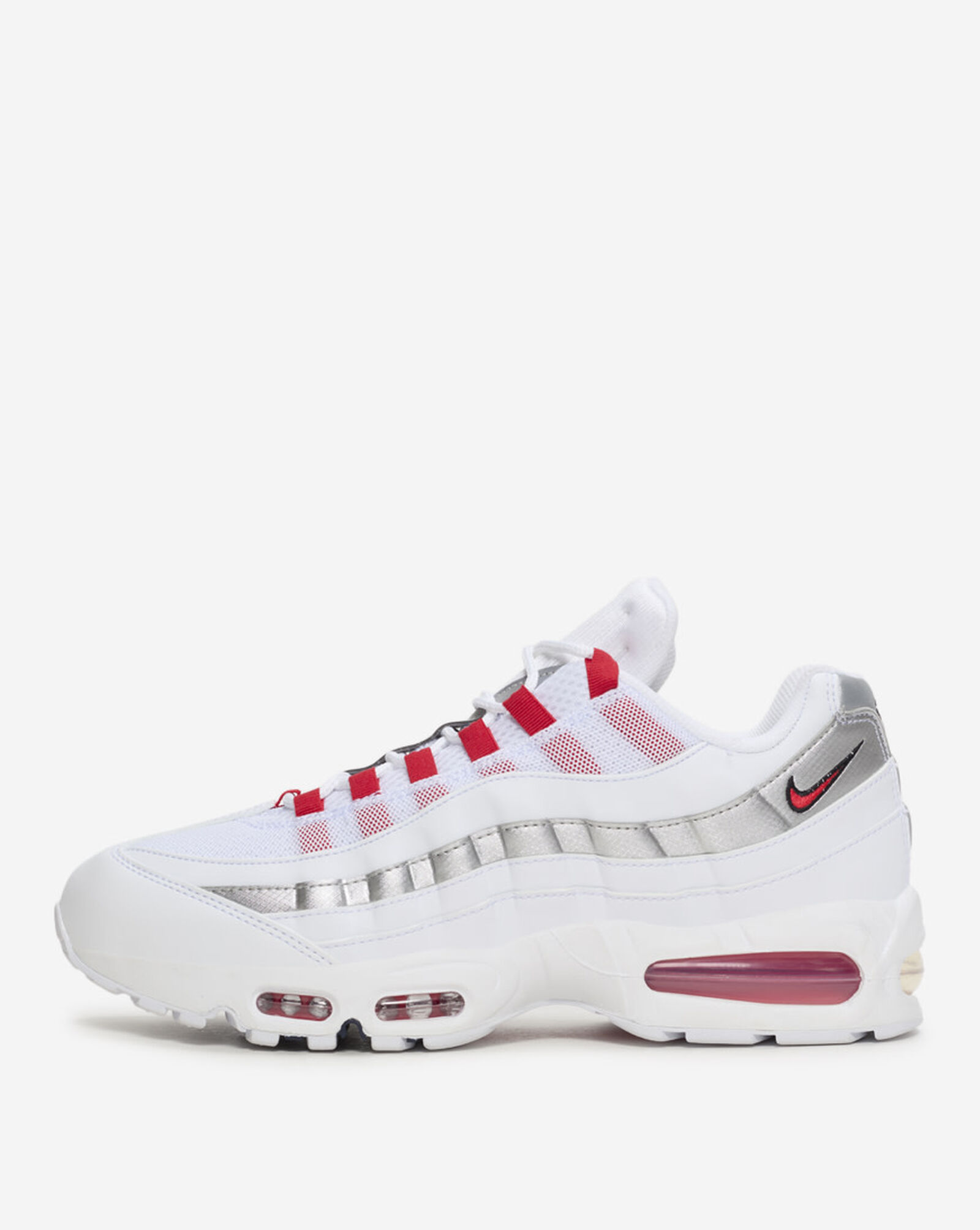 NIKE AIR MAX 95 - IQ0176-100 WHITE/SPEED RED