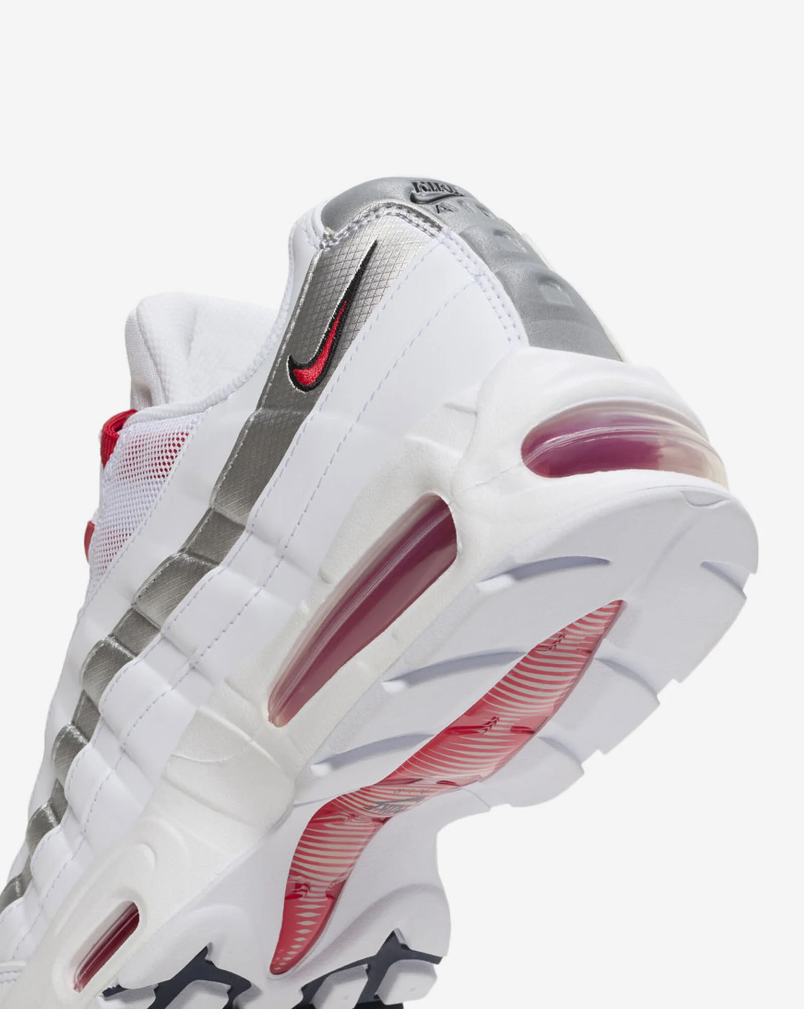 NIKE AIR MAX 95 - IQ0176-100 WHITE/SPEED RED