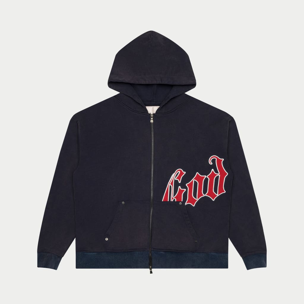 Godspeed- OG Logo Sweatsuit V2 (Navy/Red)