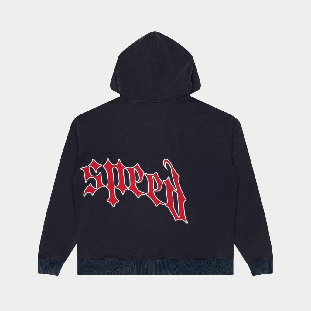 Godspeed- OG Logo Sweatsuit V2 (Navy/Red)