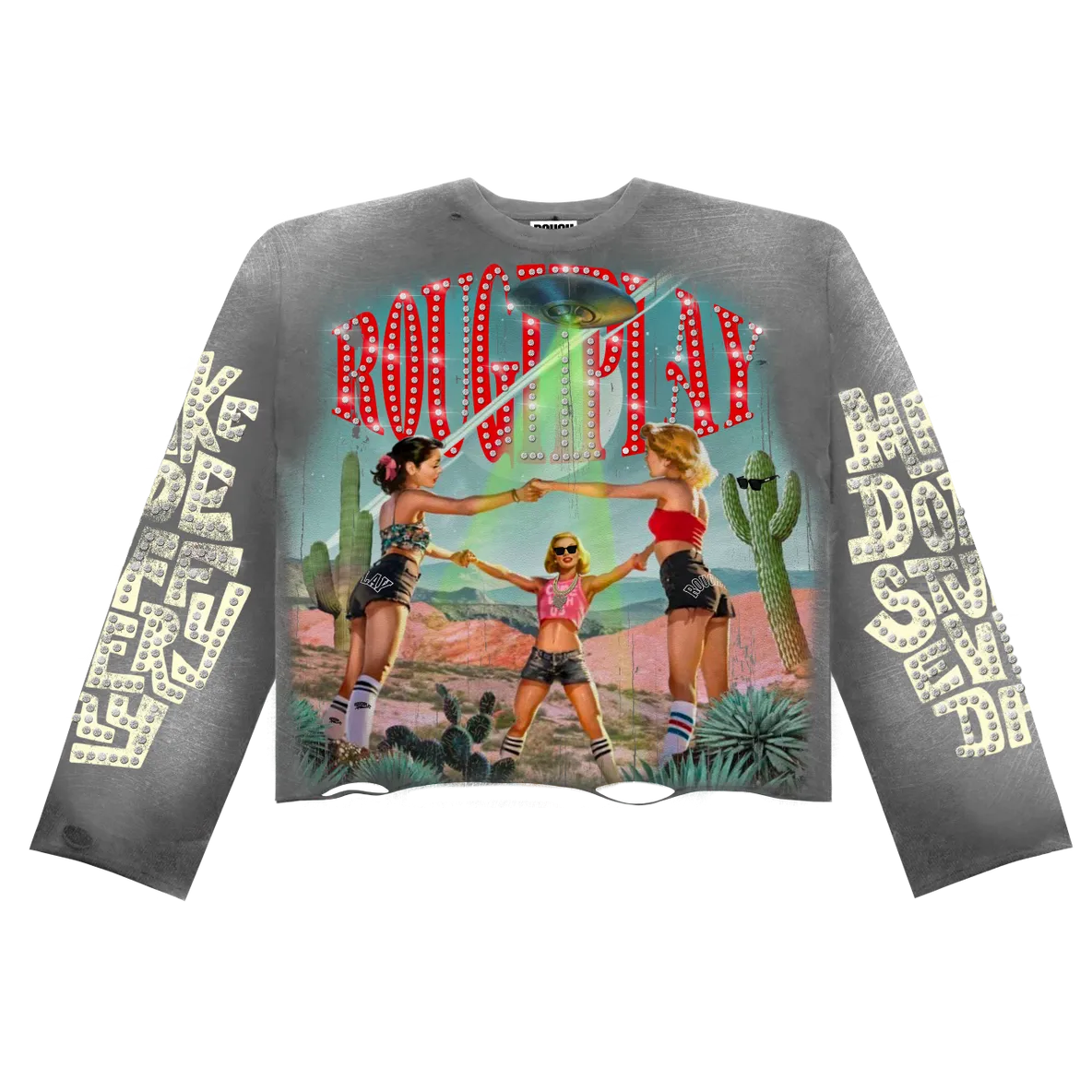 ROUGHPLAY - TOGETHER LONGSLEEVE (GREY)