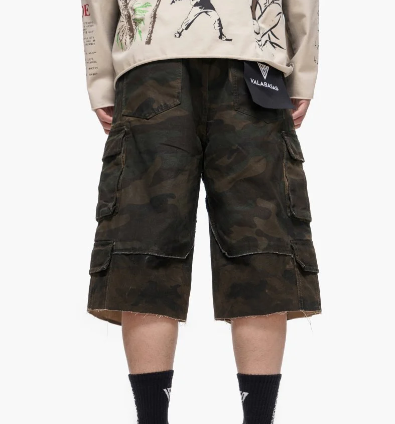VALABASAS - STATIC JORTS CAMO
