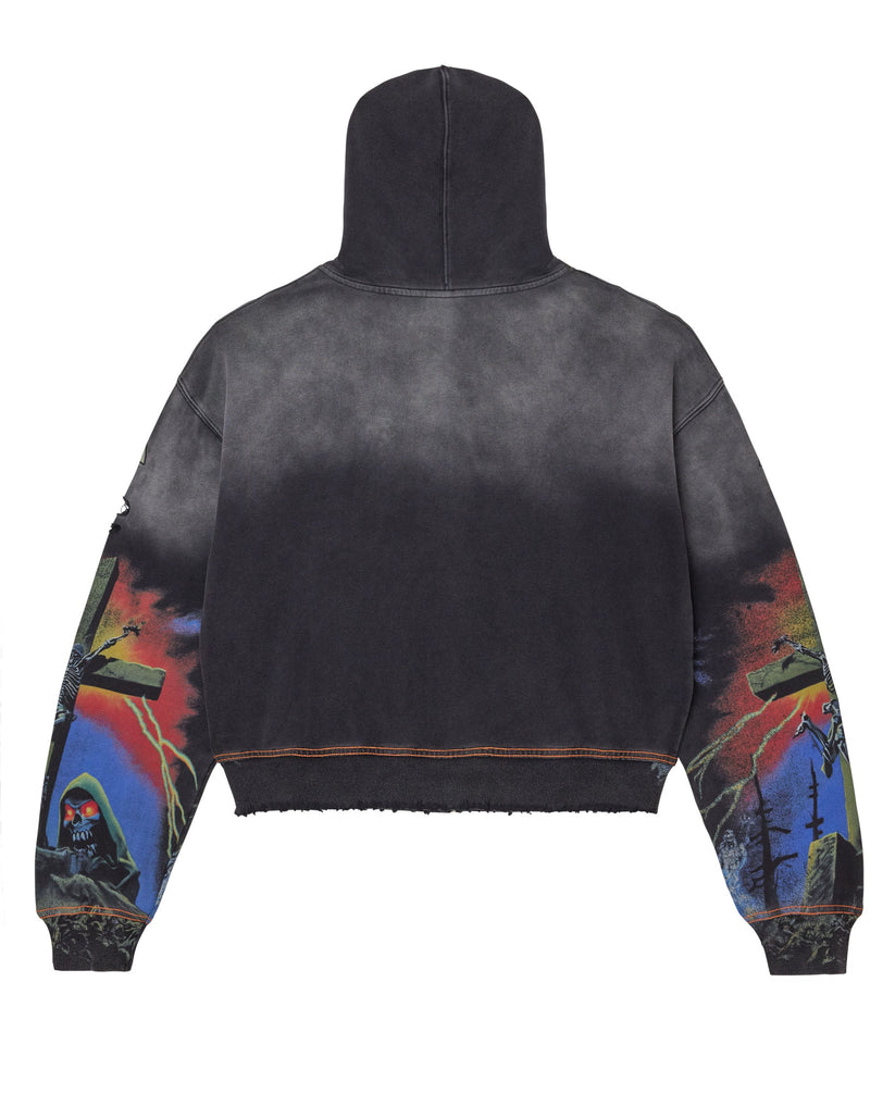 VALE - DAMNED BIG ZIP UP (BLACK)