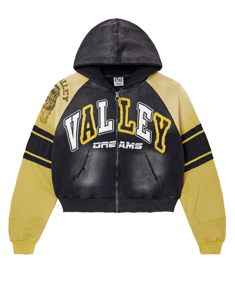 VALE - LETHAL ZIP UP (BLACK/YELLOW)