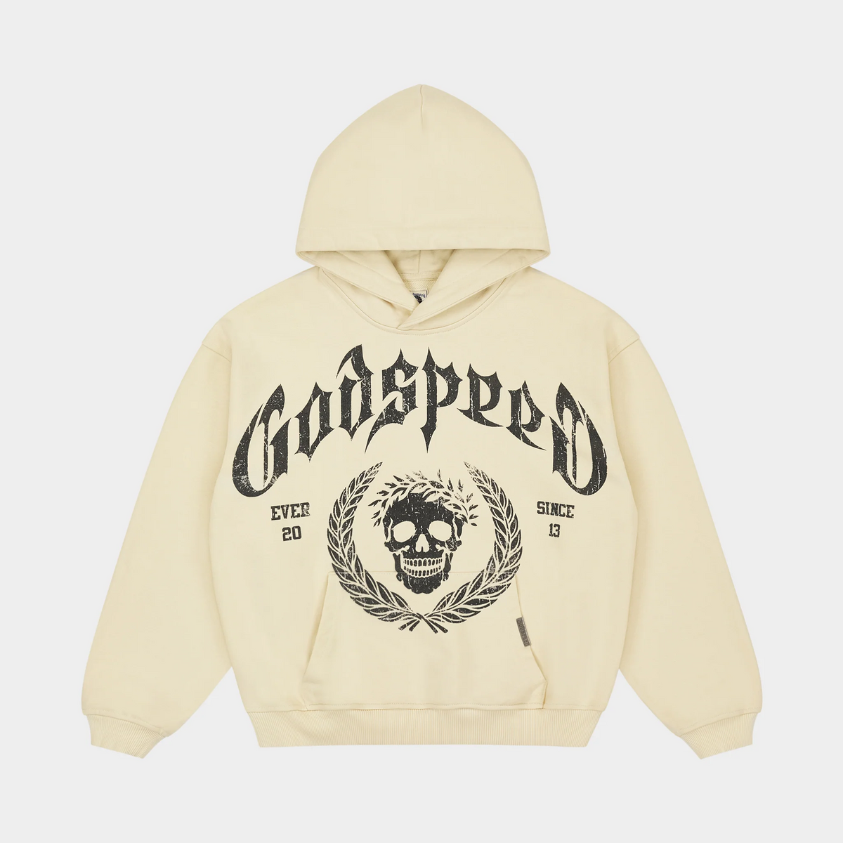 GODSPEED - VICTOR CREST SWEATSUIT - CREAM